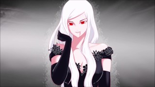 JOI hentai ¿Puedes seguir el ritmo de la vampira?