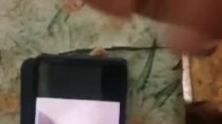 Кончил от тройничка