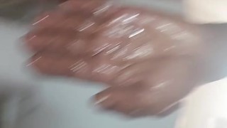9:44Am after nutted on my floor Sunday morning 