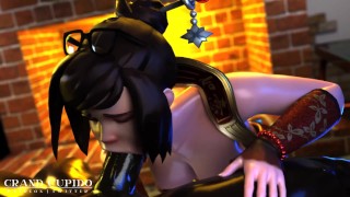 [Blacked] Mei BlowJob [Grand Cupido]( Overwatch )