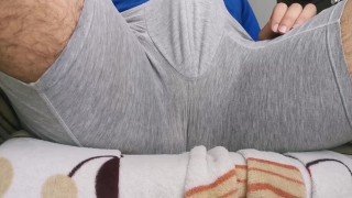 Young is hot but does not want to masturbate, would you help him by sucking his cock?