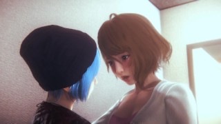 Life is Strange: Maxine x Chloe Lesbian relationship SEX pov ORAL