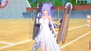 【エロゲーコイカツ！】アズールレーン ユニコーン3DCG巨乳アニメ動画[Hentai Game Koikatsu! Azur Lane Unicorn (Anime 3DCG Video)]