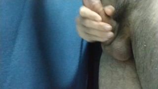 Latín TESTICLES jerk off CUM MASTURBATION straigth first video