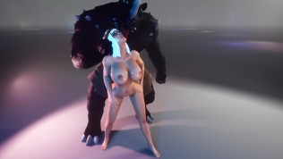 Anal Slave for Monster Cock 3D