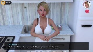 Dating my Step-Daughter # 87 Трахнули сочную падчерицу на кухонном столе