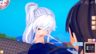 【エロゲーコイカツ！】 DCT-tan 3DCG巨乳アニメ動画[Hentai Game Koikatsu! DCT-tan (Anime 3DCG Video)]