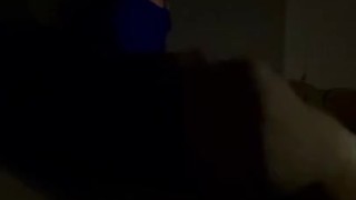 Jerk with Daddy in the candlelight