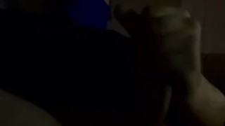 Jerk with Daddy in the candlelight