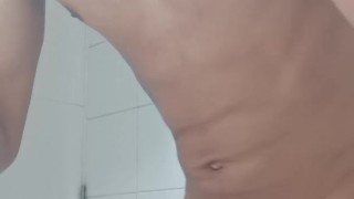 Franco caribeño en la ducha 