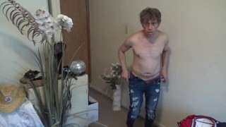 Frat Dude works 84 hours That Week in Construction then Gives Stripper Show 2 Crowd!