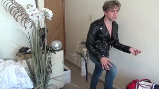 Motorcycle Romantic Man Cock Hunt!