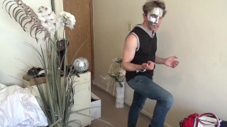 Wicked Sorcerer Gets Raw for Muscular Hunk in A Solo Jerkoff!