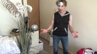 Wicked Sorcerer Gets Raw for Muscular Hunk in A Solo Jerkoff!