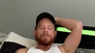 Horny Ginger Jerks Off & Cums