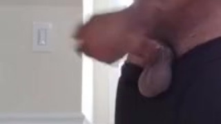 Quickie with my huge dick 