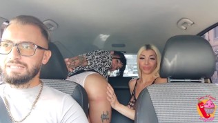Jennyfer Stone in the car with Ladymuffin and Tommy A Canaglia 3rd part