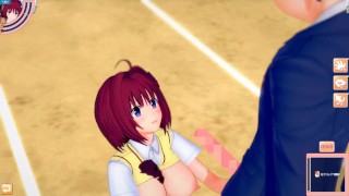 【エロゲーコイカツ！】To LOVEる―とらぶる 黒咲芽亜(JKver)3DCG巨乳アニメ動画[Hentai Game Koikatsu! To Love Ru Mea Kurosaki (Anime