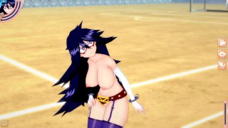 【エロゲーコイカツ！】僕のヒーローアカデミア ミッドナイト（香山睡）3DCG巨乳アニメ動画(ヒロアカ)[Hentai Game Koikatsu! Nemuri Kayama(Anime 3DCG