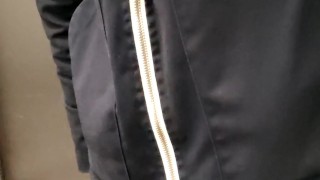 My cock started twitching when the doors of the elevator were opening