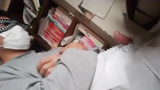 着衣のままでノーハンドオナニー♡♡