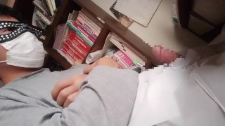 着衣のままでノーハンドオナニー♡♡