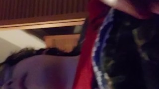 Eating my own cum :)