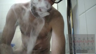 Solo Cloud Session HotBoxing the Restroom