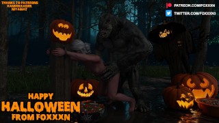 Halloween 2021 Ciri and Monster