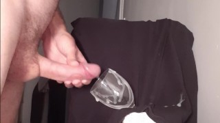 Cum in glass 56