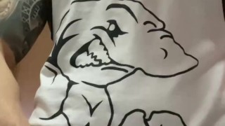 CUMSHOOT WITHOUT HANDS !! OPEN YOUR MOUTH PRESENT MY DELICIOUS MILK