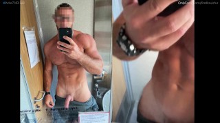 Big dick firefighter jerks off in a crowded train/fans.ly/ArchiPan