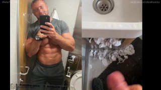 Big dick firefighter jerks off in a crowded train/fans.ly/ArchiPan