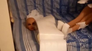 Unpacking Umboxing sexdoll aliexpress 