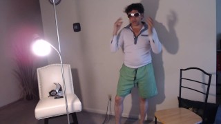 Exhibit A Jock in Cali Trunks Drops 'Em to Jerk!