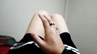 Cute Trap Playing In His New Skirt 7w7