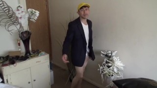 Executive Corporate Hottie in Underwear follow XXX