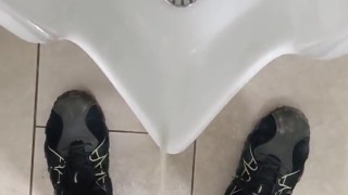 Pissing at work compilation 1