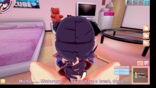 3D/Anime/Hentai, Genshin Impact: Mona has fun getting fucked by a big cock !!! (POV)