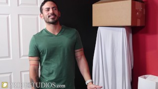 Cute Latino Jock Gets A Blowjob From His New Stepbro - Family Creep