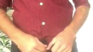 Gay student goes to school with HUGE PLUG in the ass