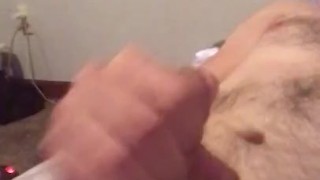 Pierced Young Man Makes Mess
