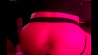 Filling My Tight Ass with My BBC Dildo