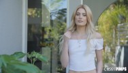 Skinny Natural Blonde Nella Jones Rides Cowgirl on Donnie Rock Hardcore After He Eats Her Pussy