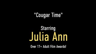 MILF Julia Ann Gets 2 Dicks At A Time And Fucking Loves It!