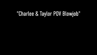 Mature Charlee Chase And Young Taylor Raz Give Double BJ!