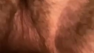 Playing with my hairy hole