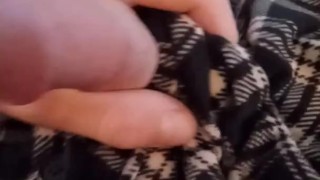 Playing with my perfect cock