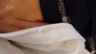 Playing with my perfect cock