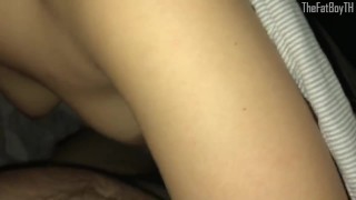 My Asian girlfriend give me a blowjob